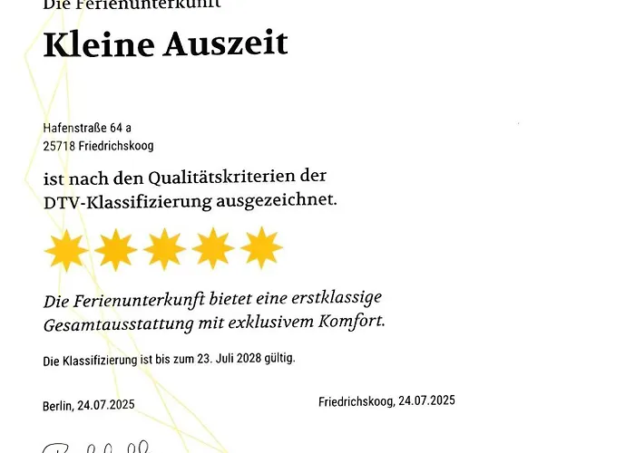 5 Sterne Kleine Auszeit 100qm *